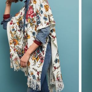 NWT Anthropologie Marseille floral kimono